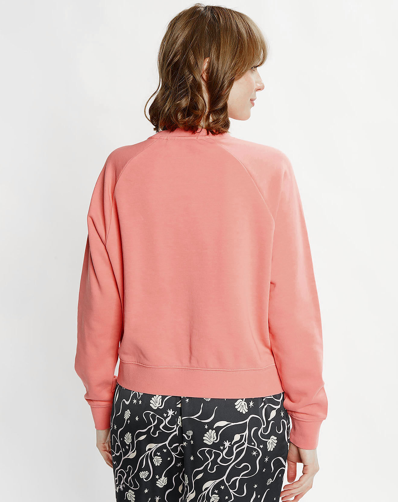Scotch & Soda Sweat Crewneck Raglan rose