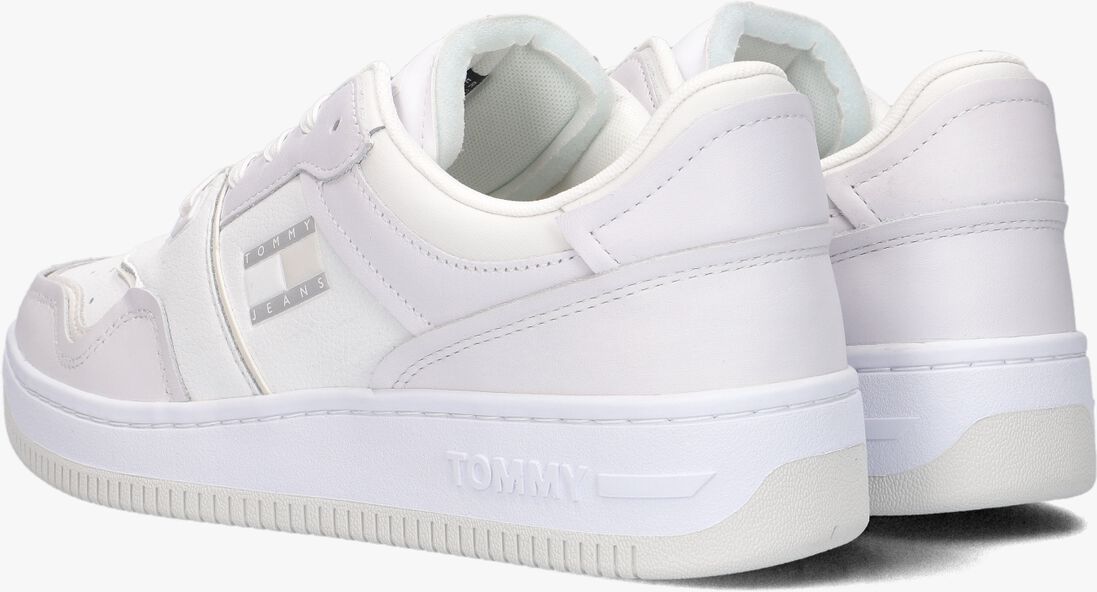 TOMMY JEANS witte tommy jeans lage sneakers tommy jeans basket cupsole
