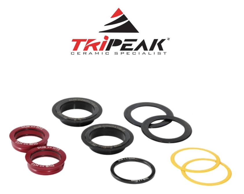 Tripeak krankboks T47-86 keramiske lejer 3-i-1