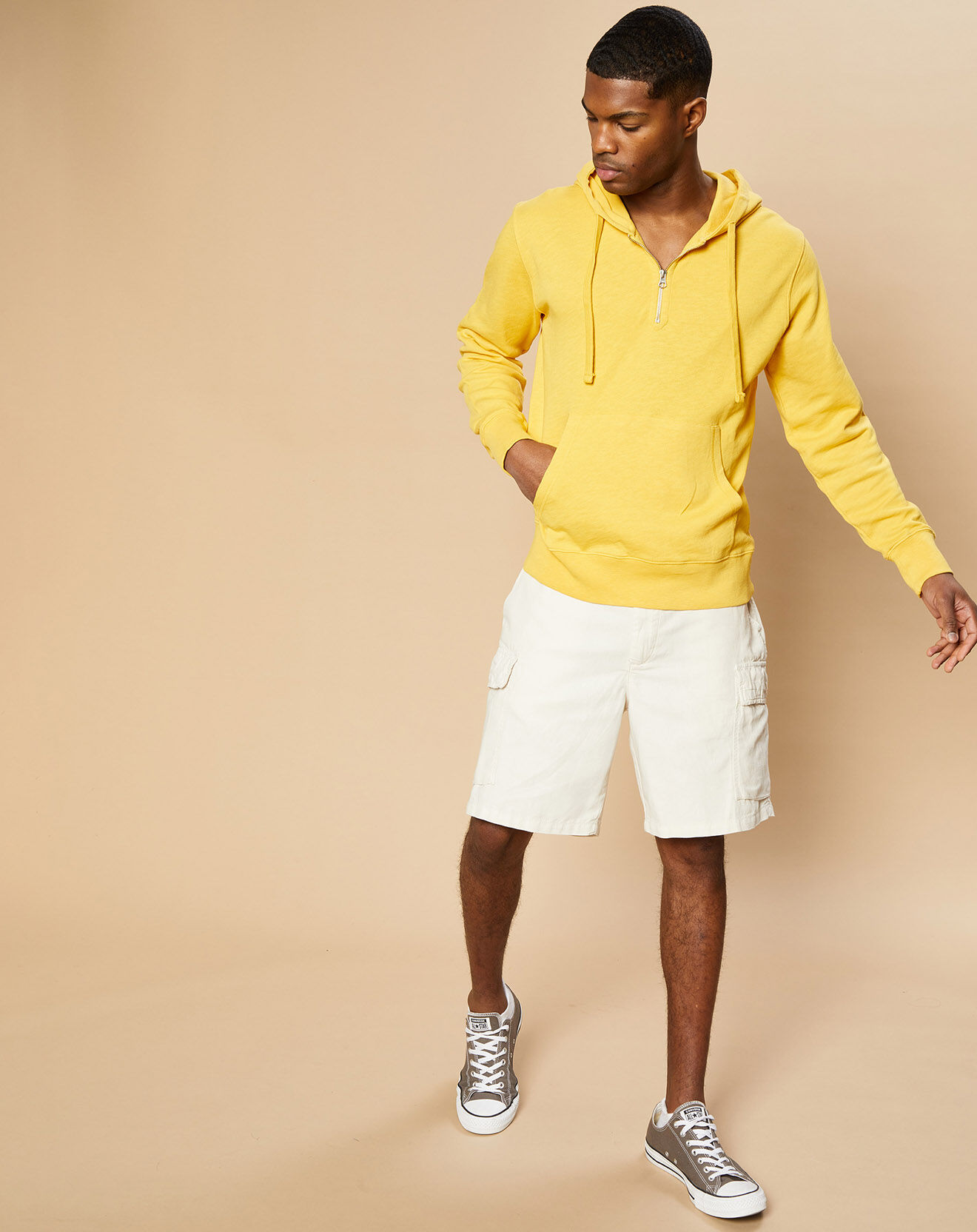 Hartford Sweat à capuche jaune