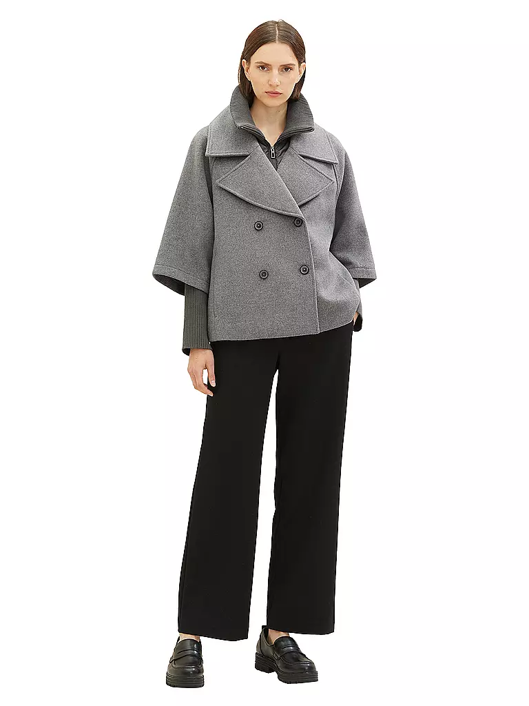 TOM TAILOR Jacke grau