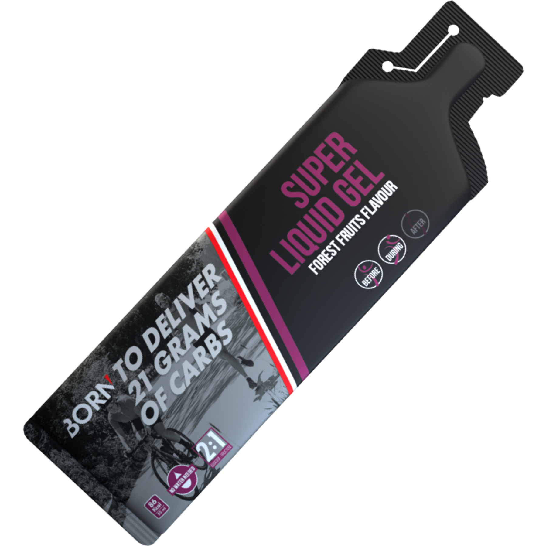 Born Super Liquid Energy Gel 12 Stuks Voordeelverpakking