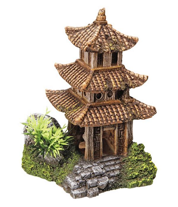 Nobby Aquariumdeko Asiatischer Tempel mit