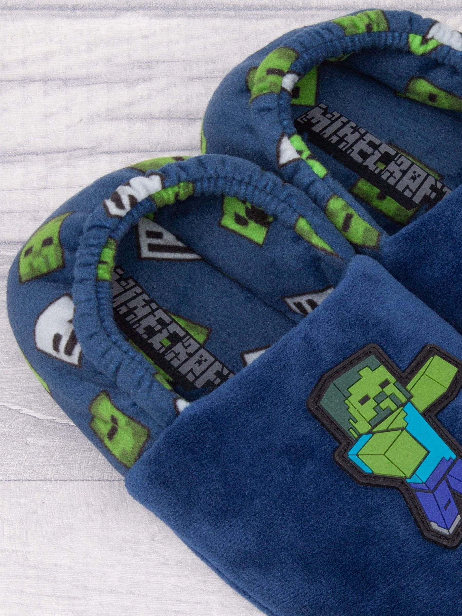 Vanilla Underground Boys Minecraft Slippers