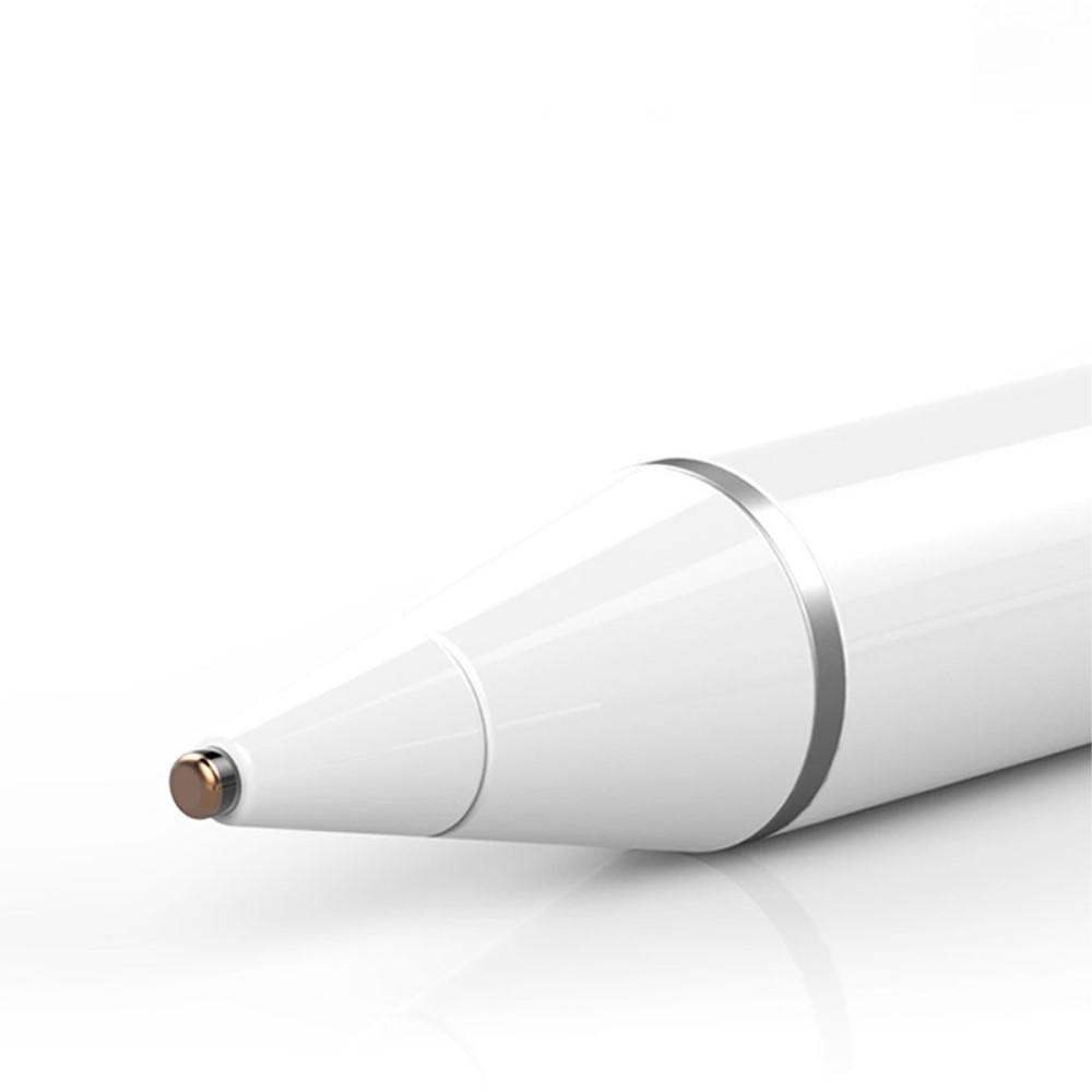 Active Aluminium Stylus Touch Pen mit extra feiner Spitze (IOS / Android) - Weiss