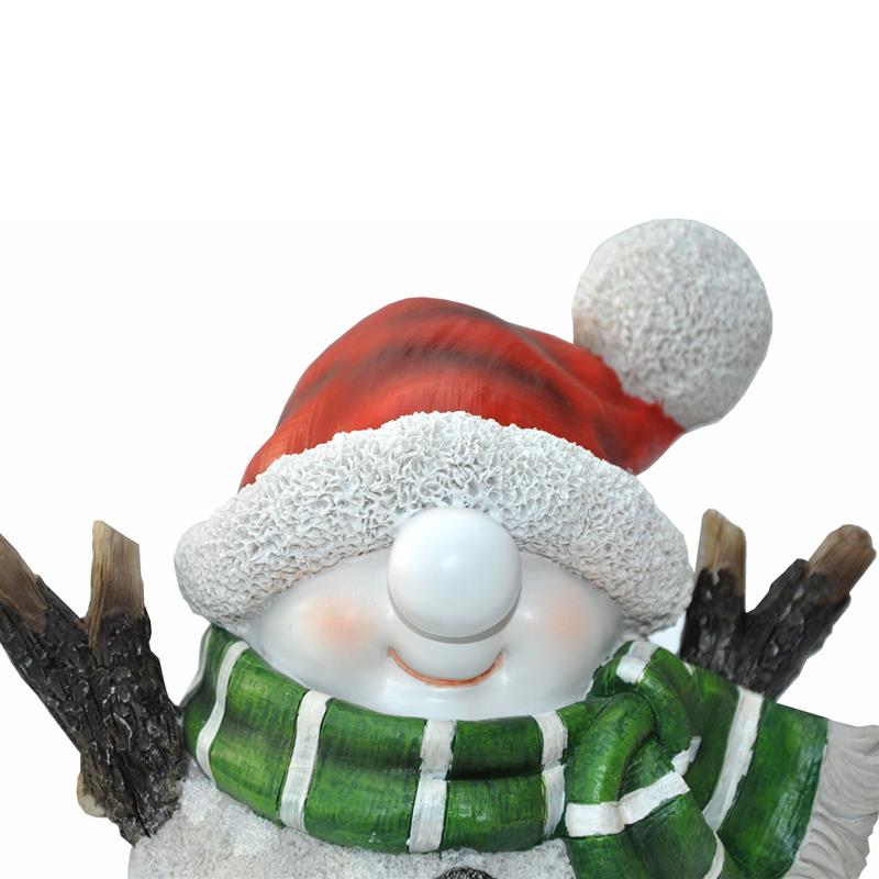 Dazikemo Dekofigur Gartenfigur Schneemann