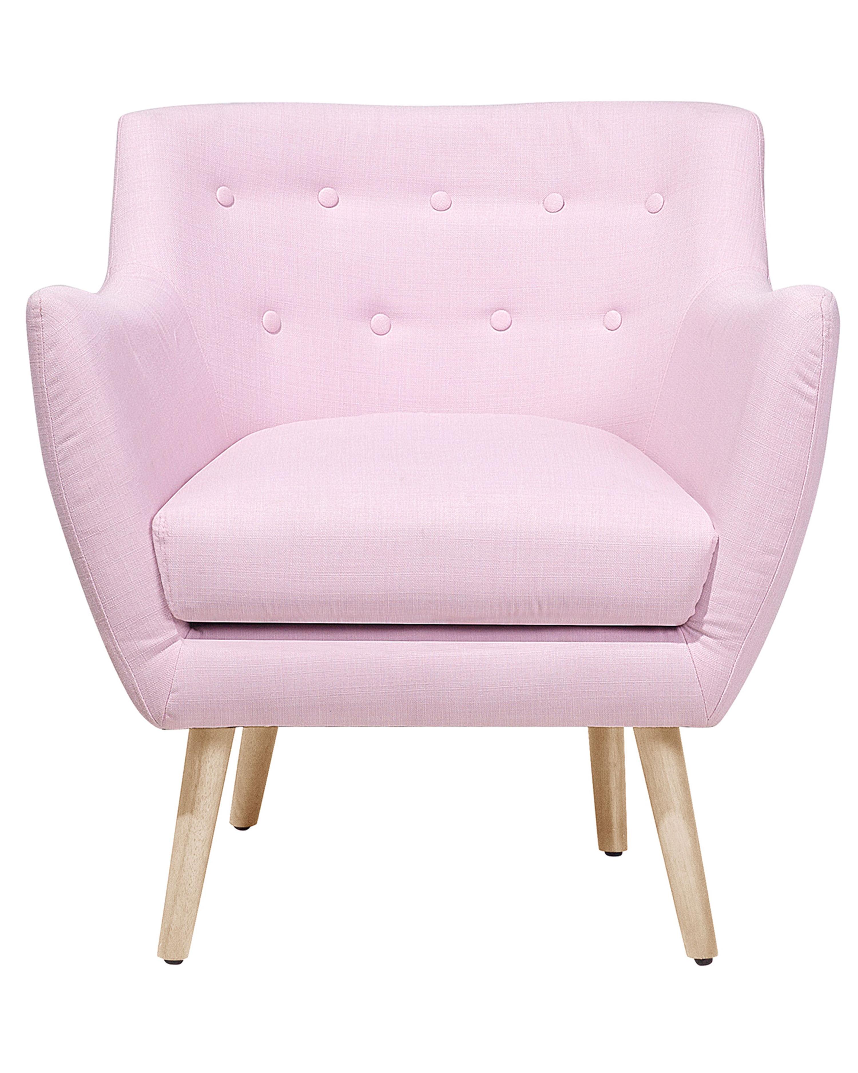 Fauteuil DRAMMEN Stof Roze