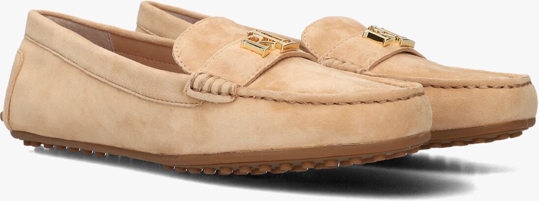 beige lauren ralph lauren mocassins barnsbury flats
