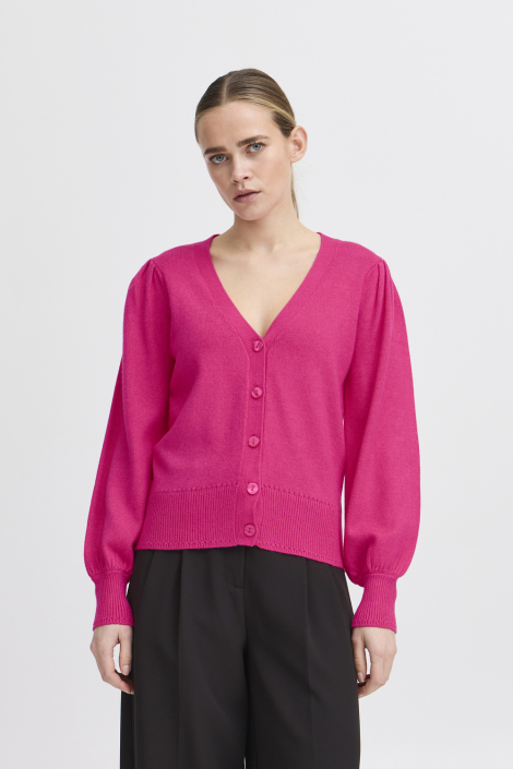 Ichi roze dames vest