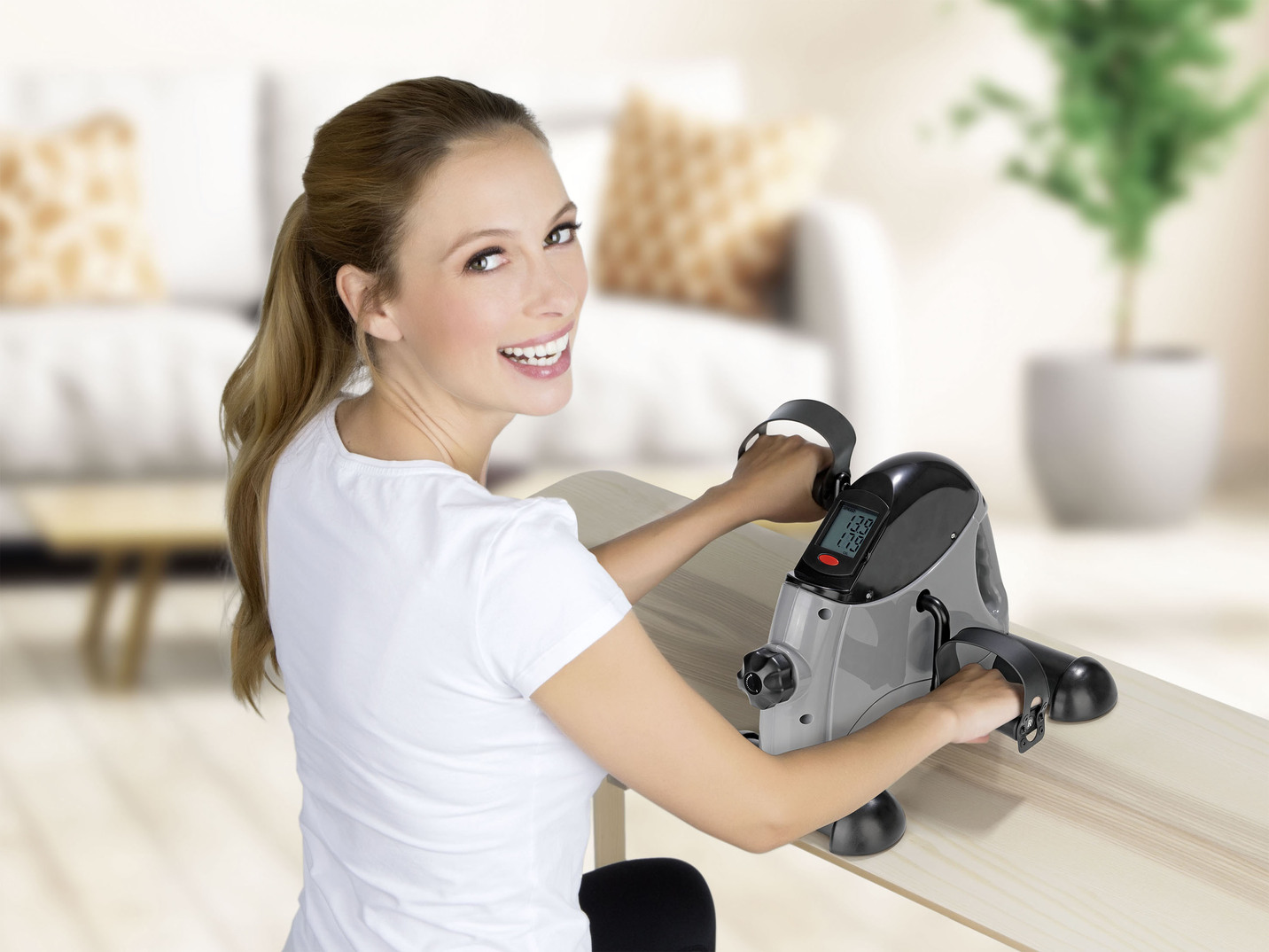Mini-Trimmer mit Trainingscomputer