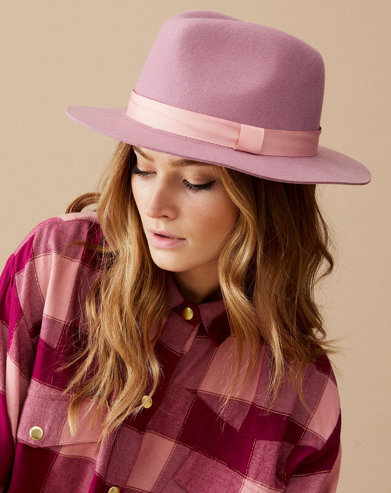 Wild Chapeau en Feutre de Laine Valeria berry