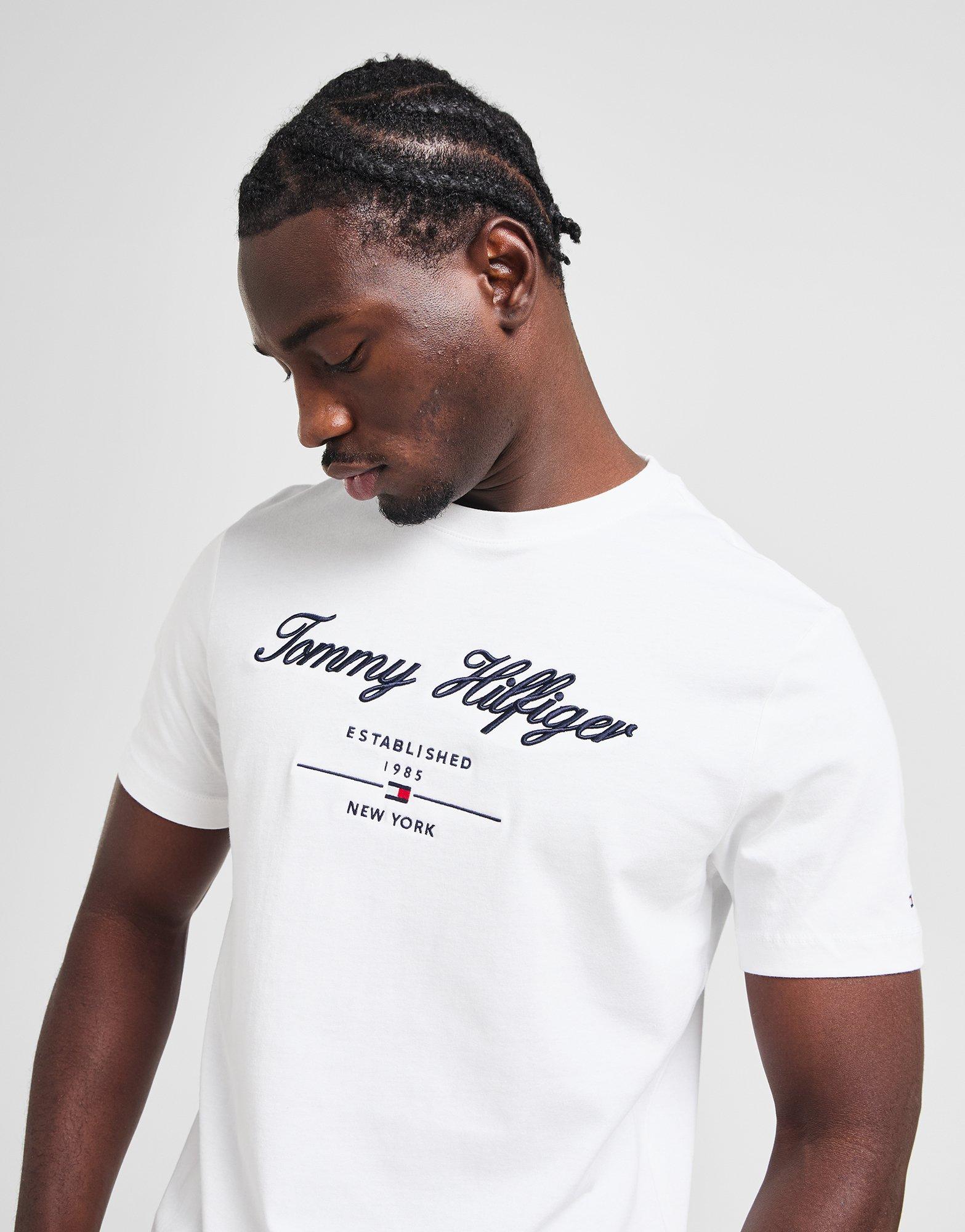 Tommy Hilfiger T-shirt avec inscription brodée