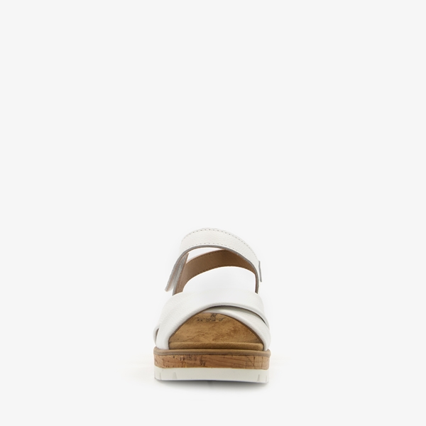 Hush Puppies leren dames sandalen wit