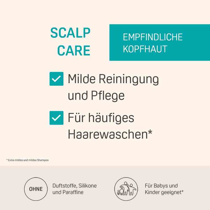 Physiogel Scalp Care extra mildes Shampoo für irritierte Kopfhaut, 200 ml