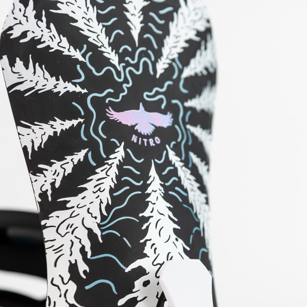 Fixation snowboard NITRO ONE RAVEN