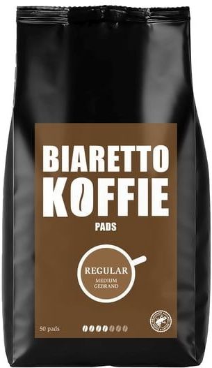 Biaretto - Koffiepads - Regular - 50 Pads - Mild met Noten en Cacao