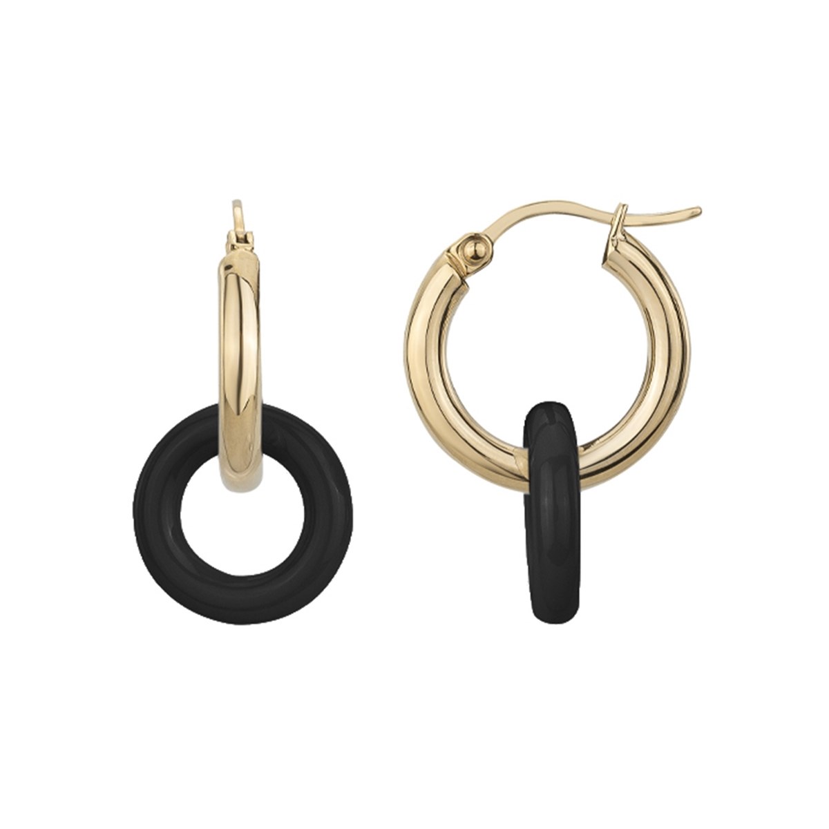 Boucles d'oreilles en Acier