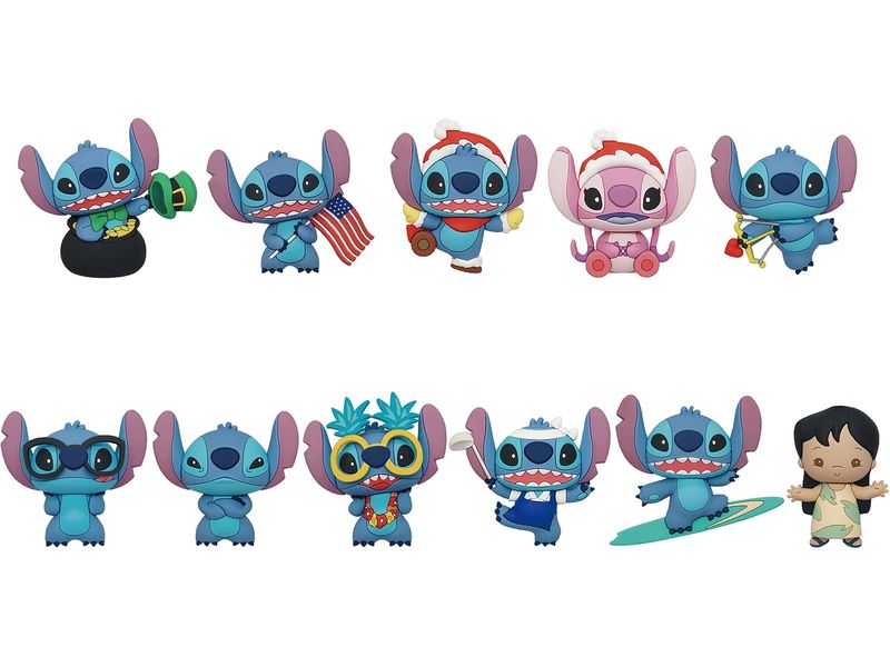 Stitch Stitch Series 3 Schlüsselanhänger assortiert Schlüsselanhänger für Stitch-Fans
