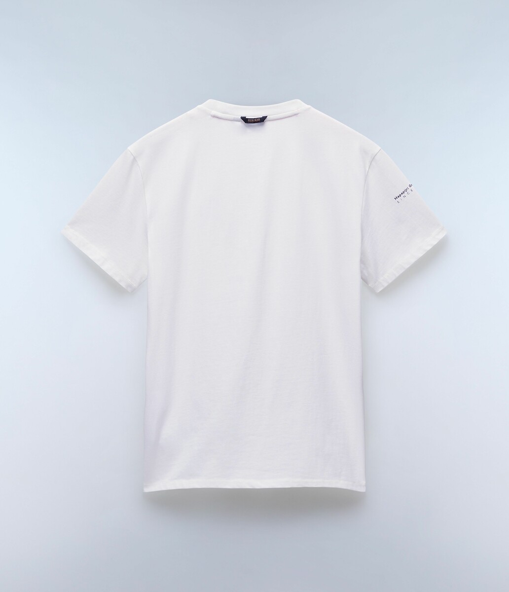 NAPAPIJRI<br>Camiseta de manga curta com emblema