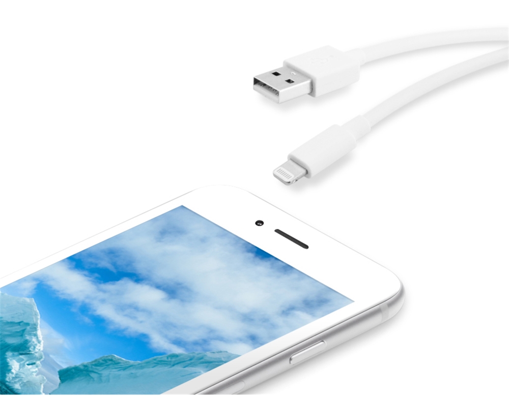 CABO LIGHTNING MFI QILIVE 2.4A 0.2M BRANCO 885762