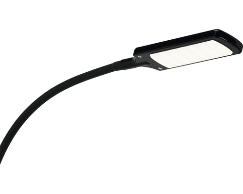 LED vloerlamp, dimbaar, CCT 700 lm, 3000-6500 KH, 140 cm, zwart, met afstandsbediening