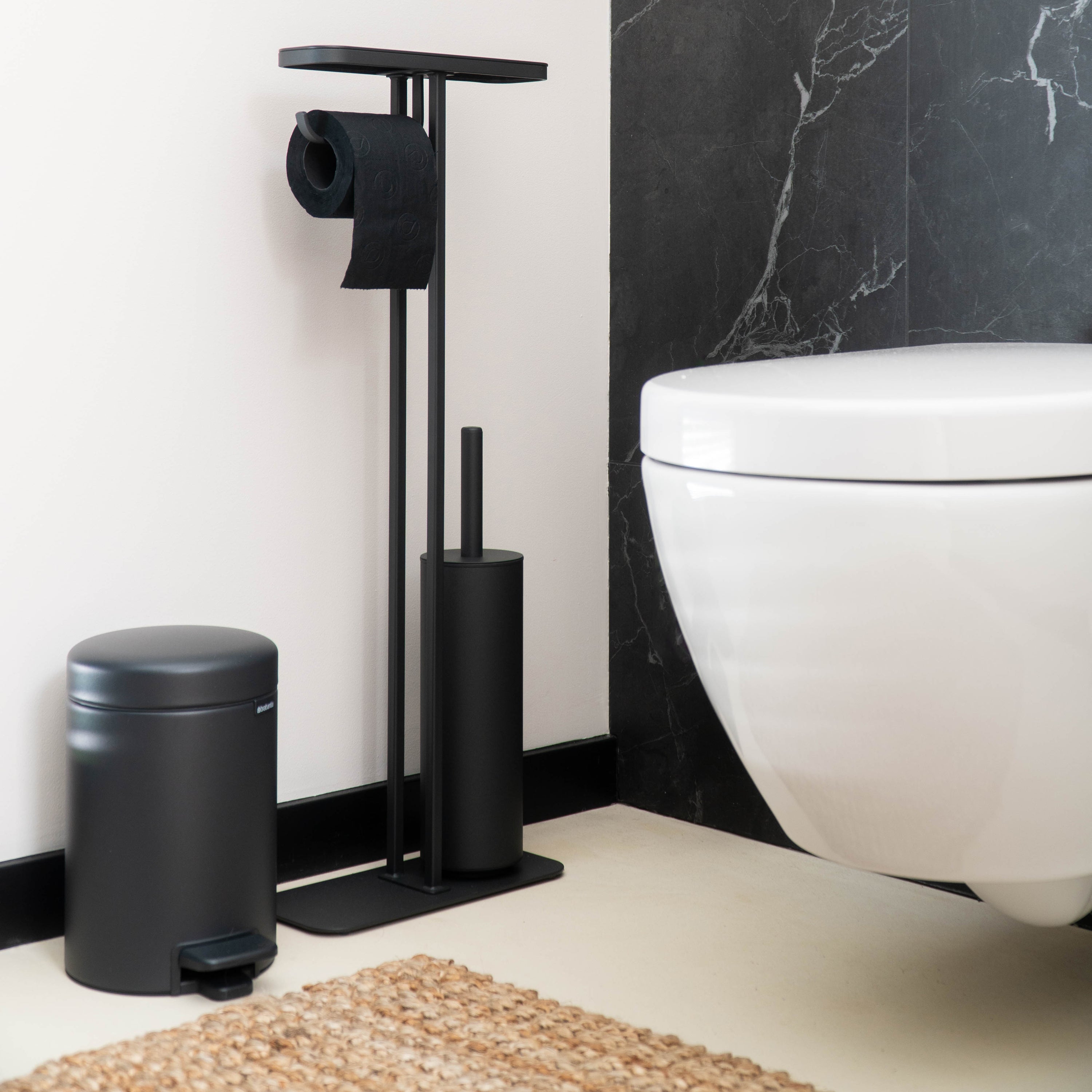 Brabantia MindSet Toiletbutler - Mineral Infinite Grey