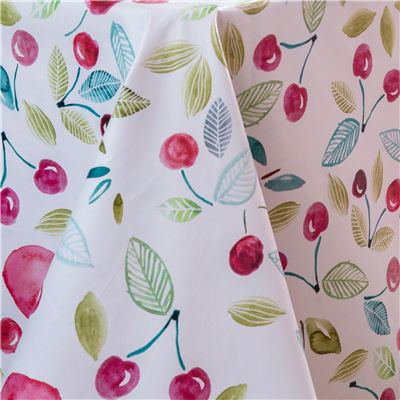 Toile cirée motif fruits