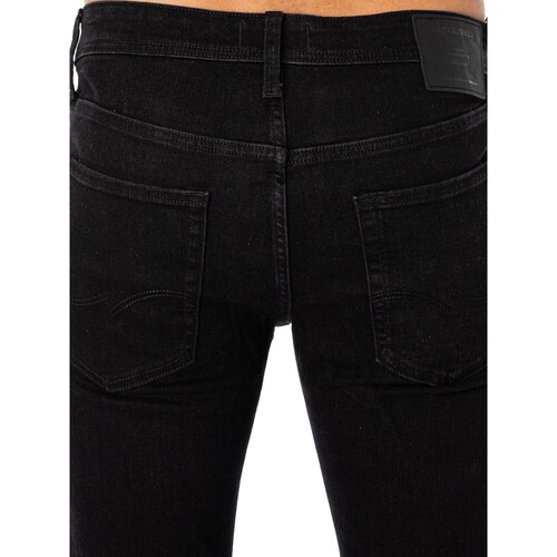 Jack & Jones - Vaqueros Ajustados Glenn Original 356 Negro