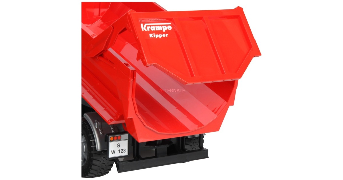 bruderKrampe halfpipe kiepwagen Modelvoertuig  (02225)