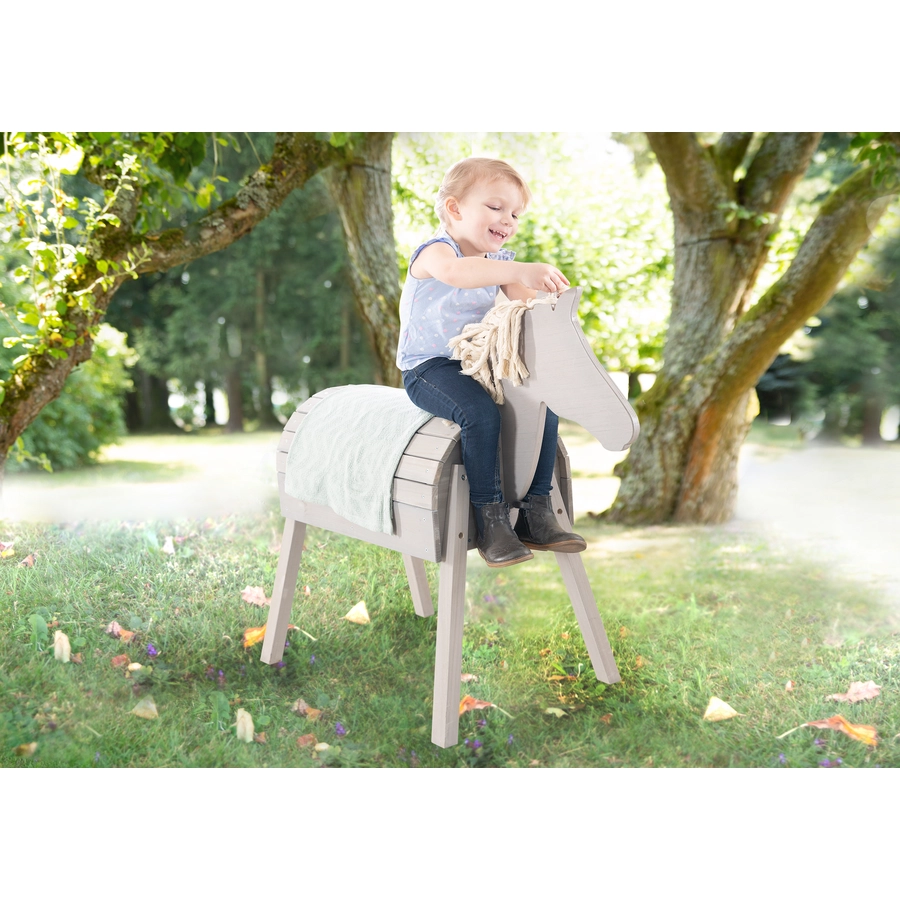 roba Outdoorspielpferd grau