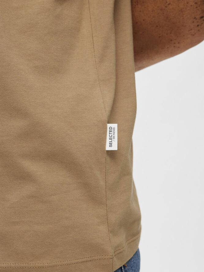 Selected Homme SLHASPEN SS O-NECK TEE W NOOS Kelp