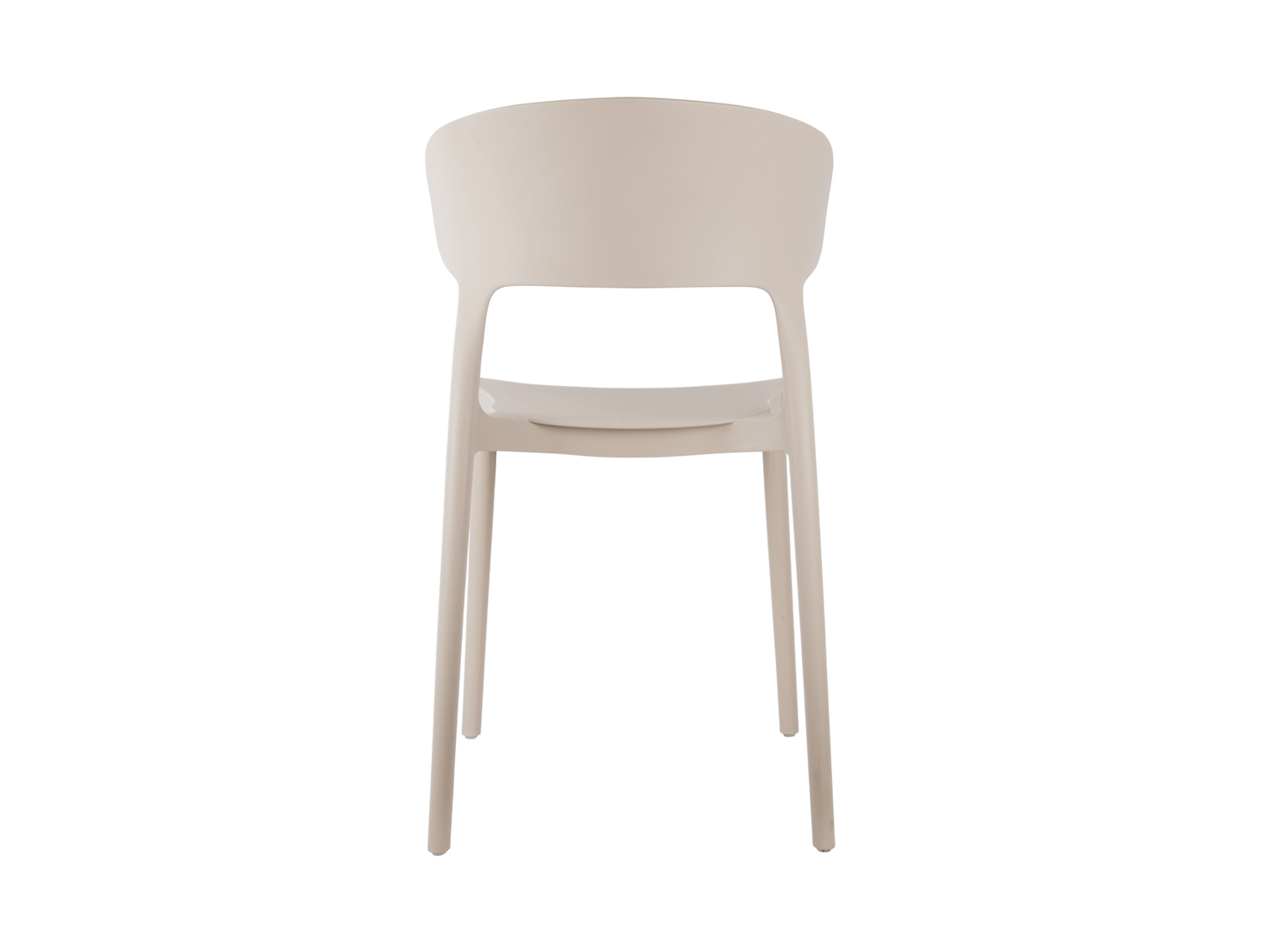 Dining chair Fain PP warm grey