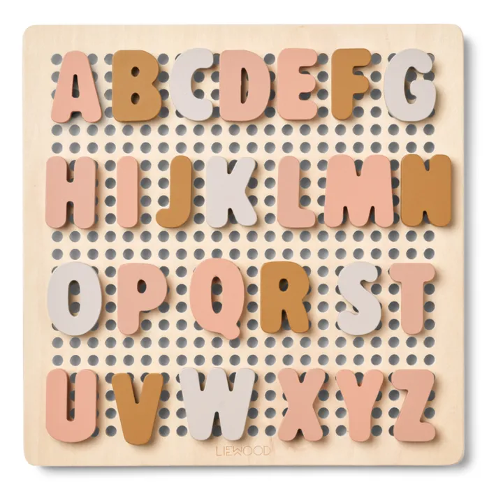 Liewood Alphabet Ainsley | Tuscany rose multi mix