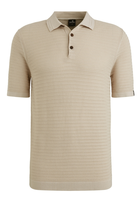 Vanguard beige heren polo