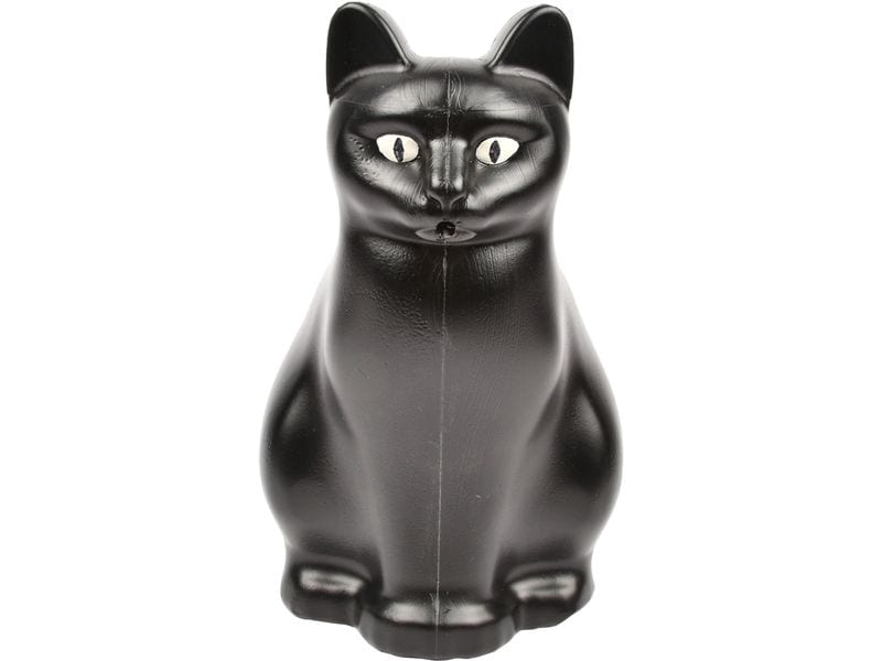 Esschert Design Giesskanne Katze Schwarz Giesseimer