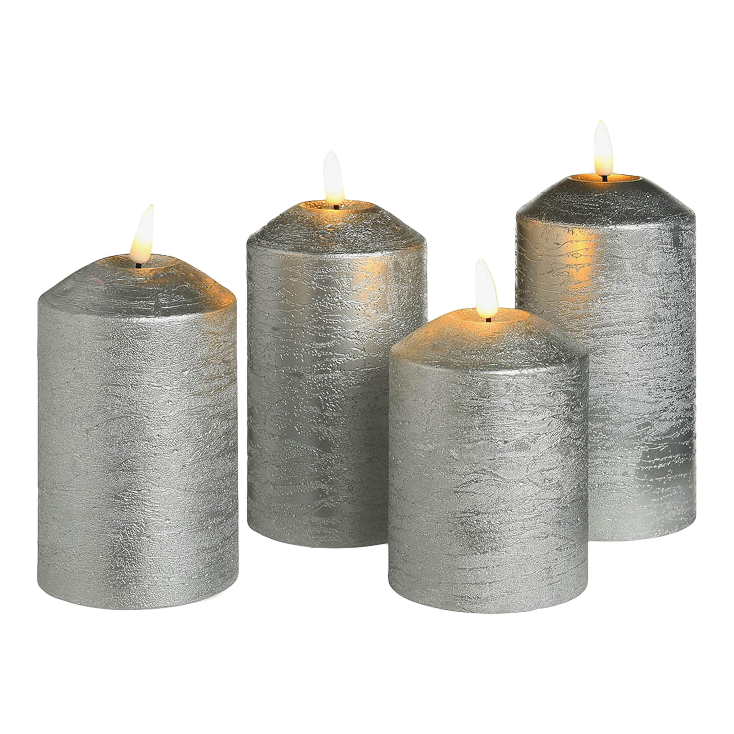 silber, 4-teilig