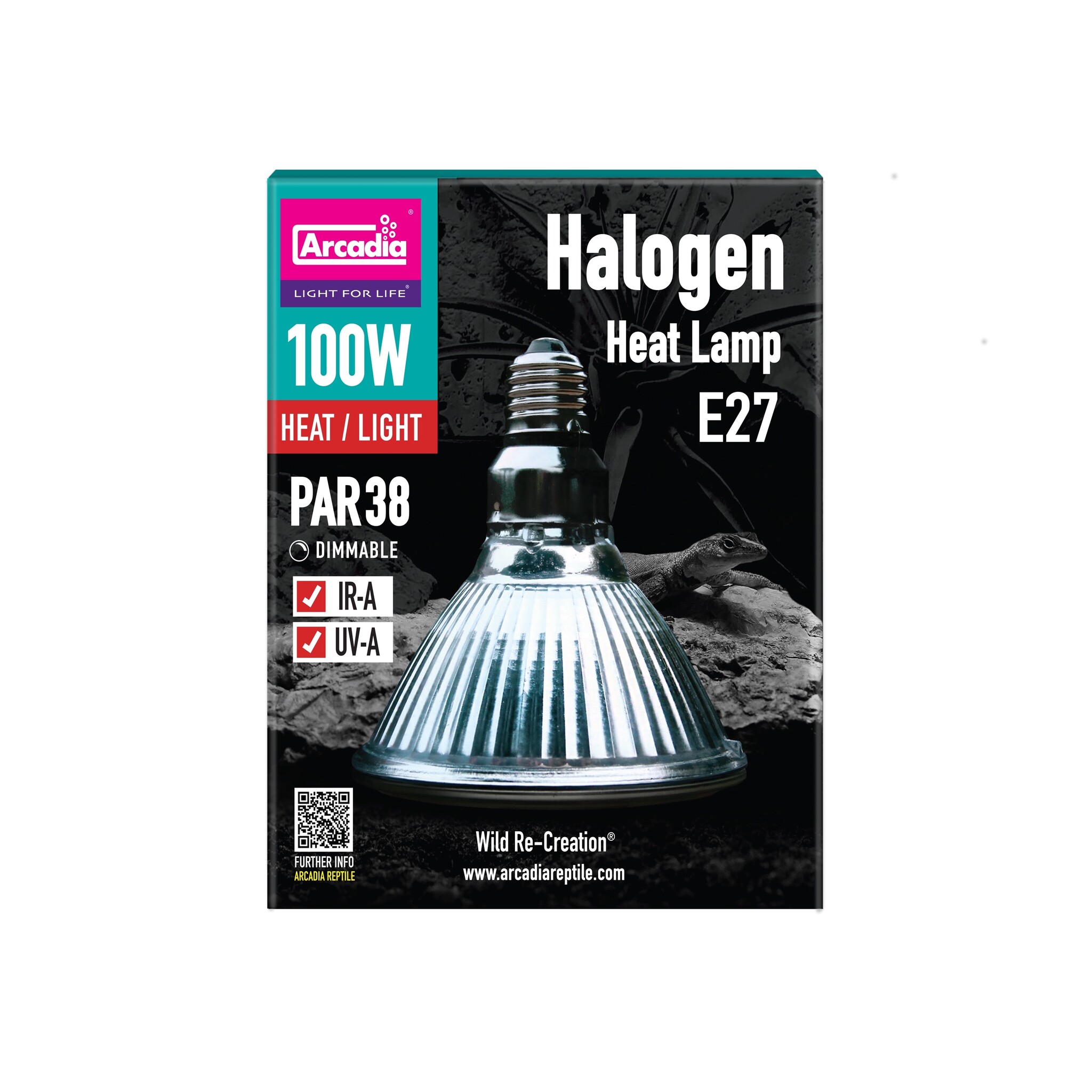 Arcadia Halogeen Basking Spot Warmtelamp E27 100W