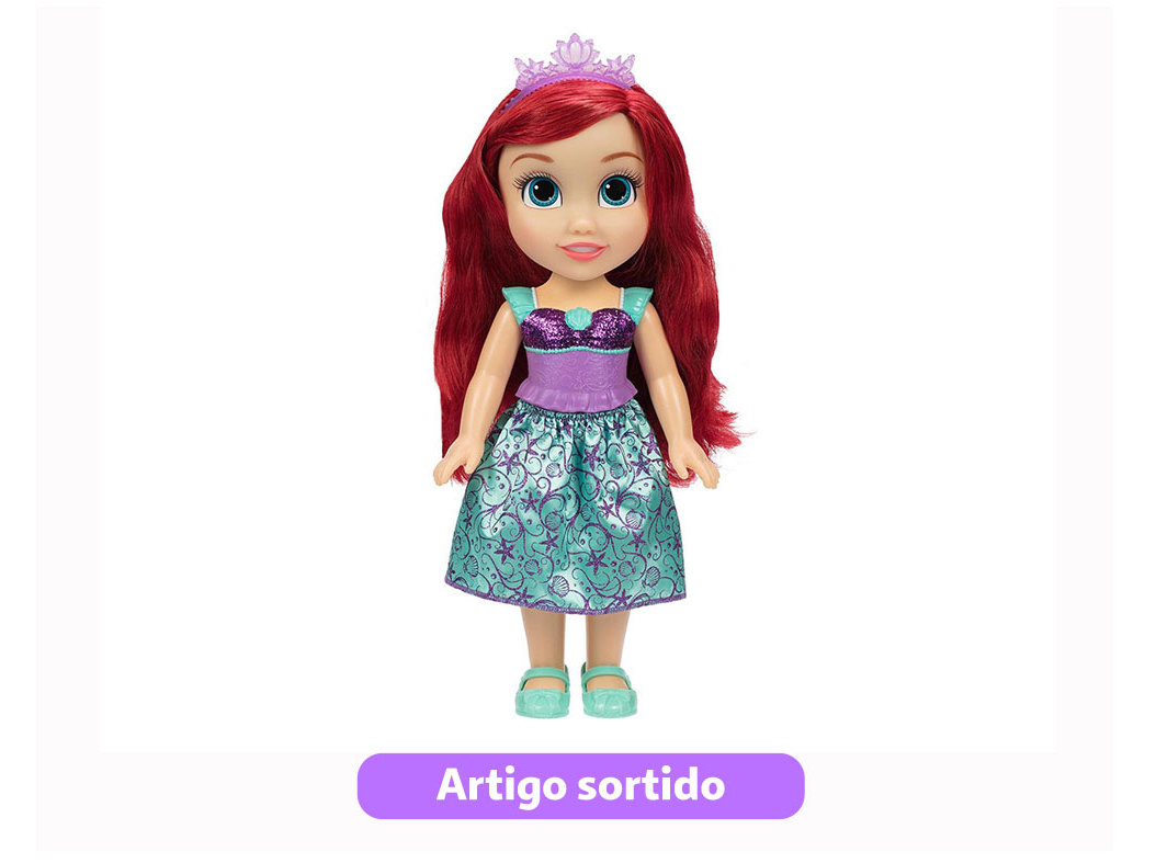 BONECAS DISNEY PRINCESAS BÁSICAS MODELOS SORTIDOS