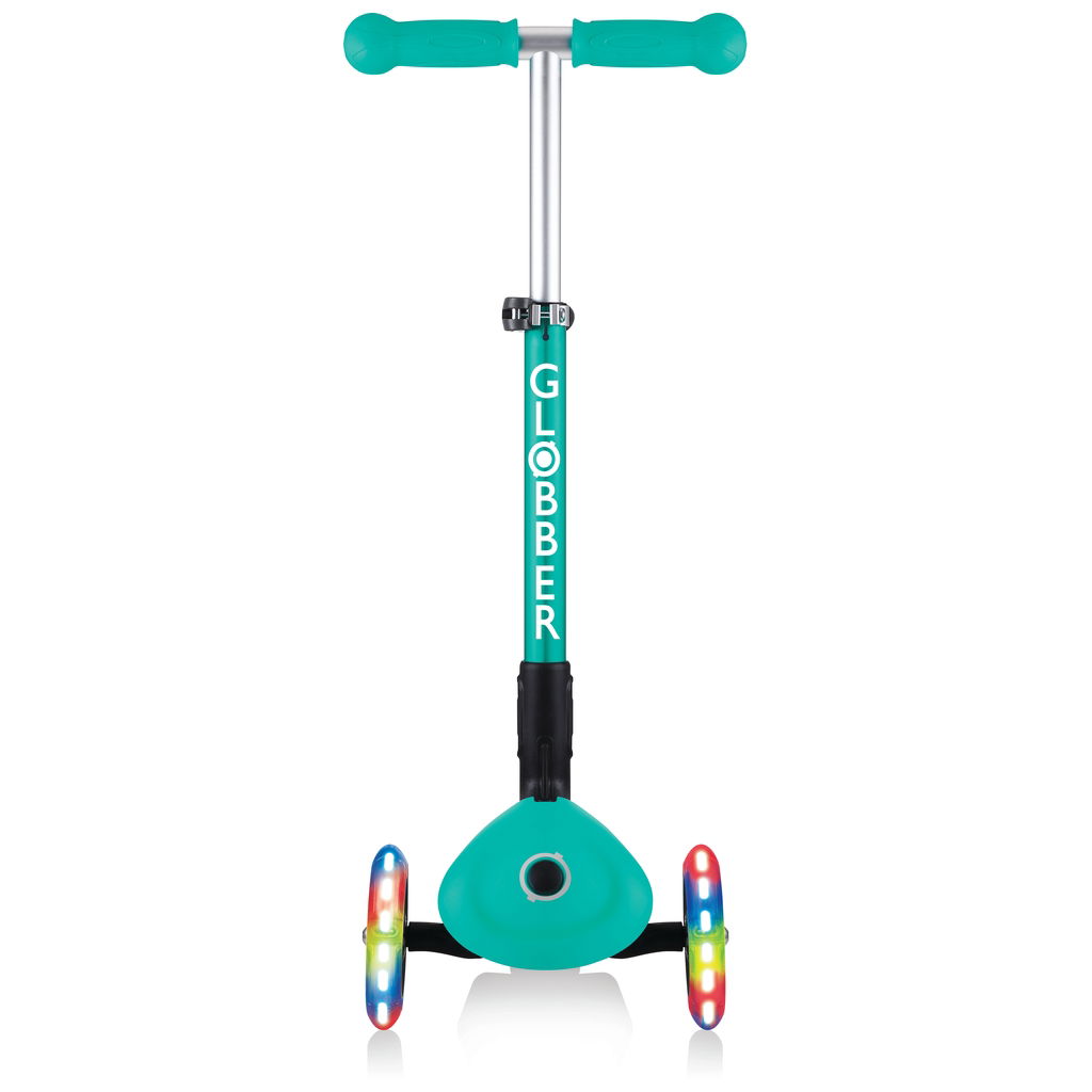 GlobberGlobber   Junior Foldable Lights Scooter emerald