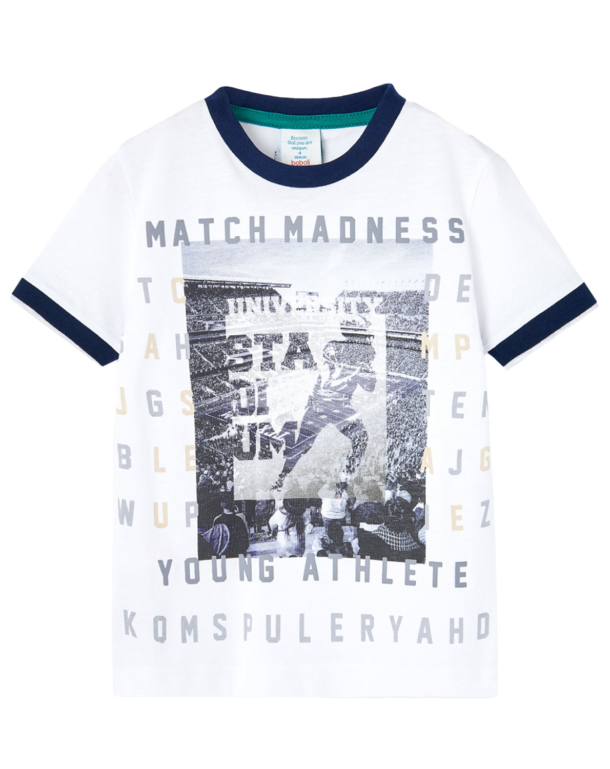 T-Shirt YOUNG ATHLETE in weiß