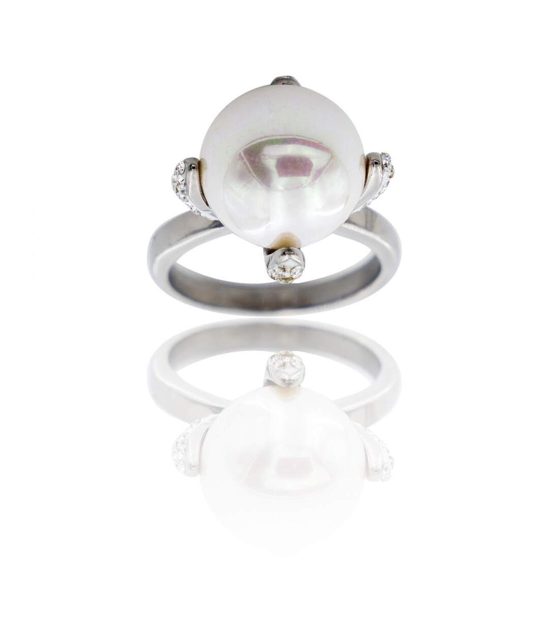 Bague Femme avec Perle et Strass DAPHNEE