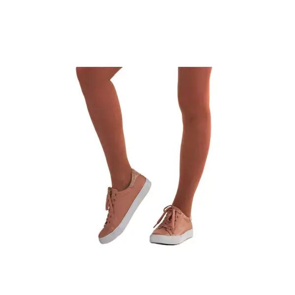 Meia-calça transparente para gestantes Sigvaris, tamanho G, cor nude.