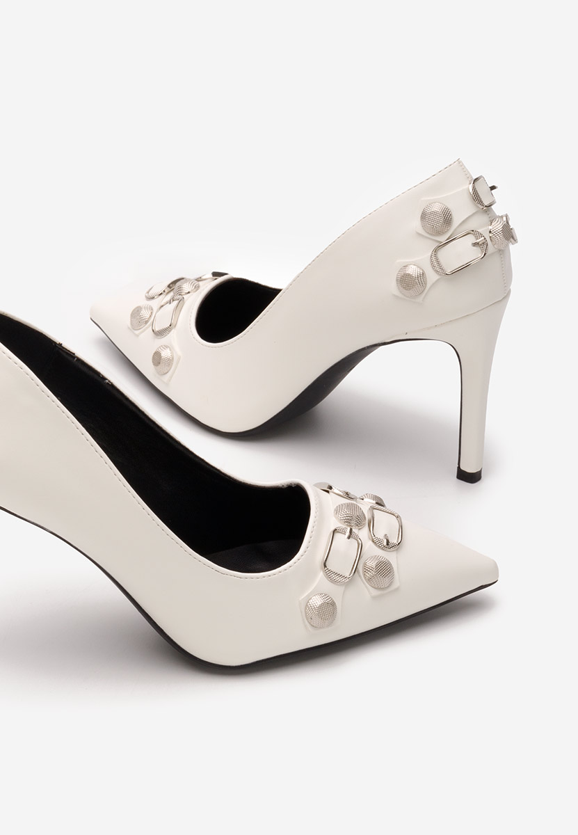 Chaussures stiletto blancs Supreme