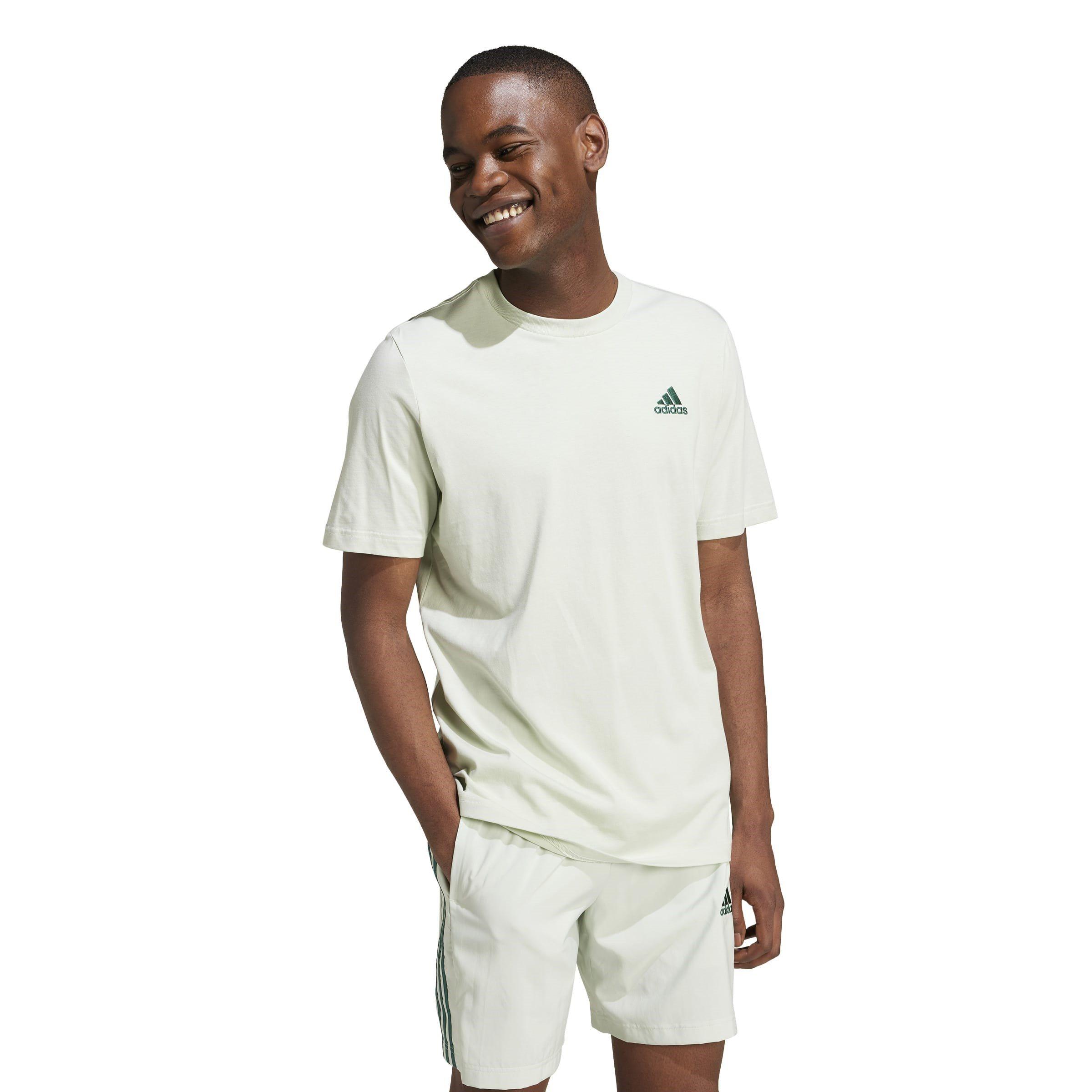 adidas Essentials Single Jersey Logo T-Shirt Mens