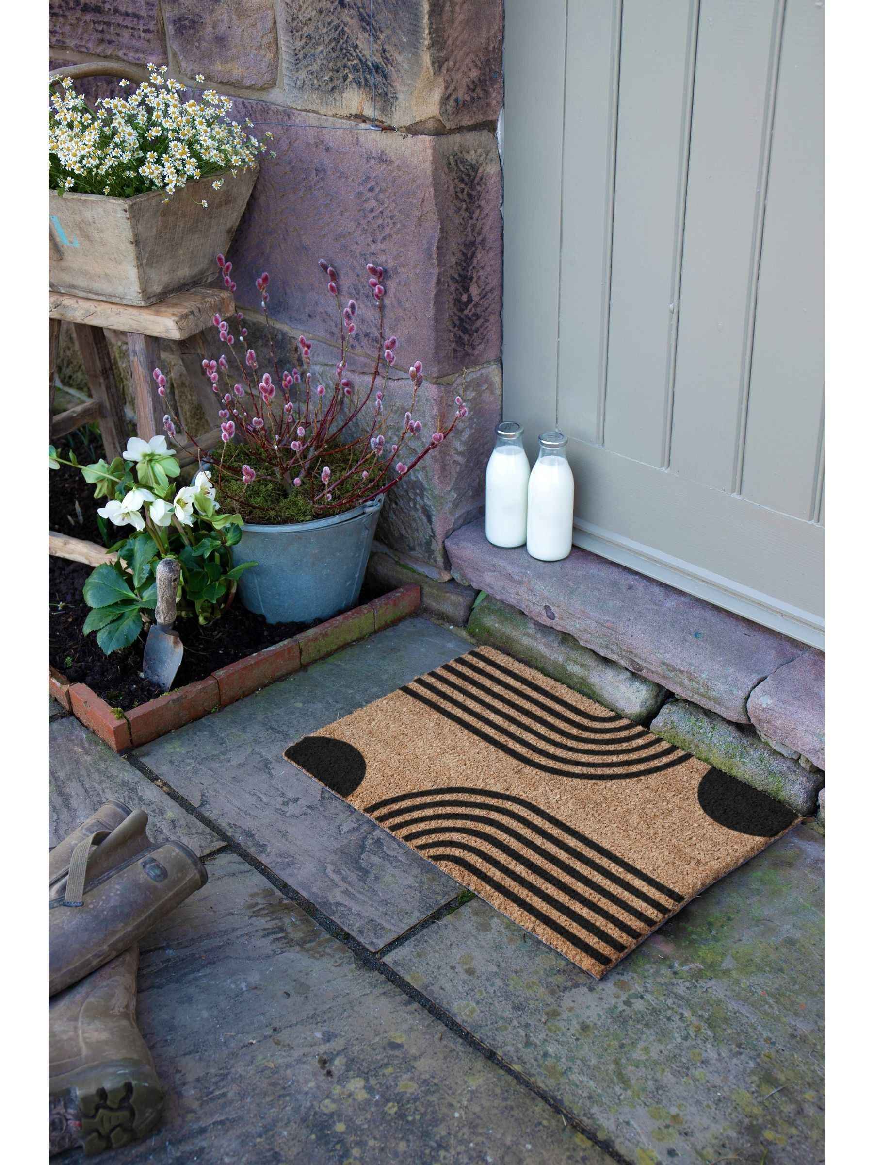 Artsy Mats Abstract Lines Doormat