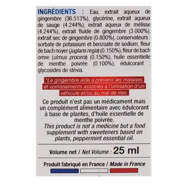 Les 3 Chênes Bien-Être Vagaline Spray Oral Náusea Especial 25ml
