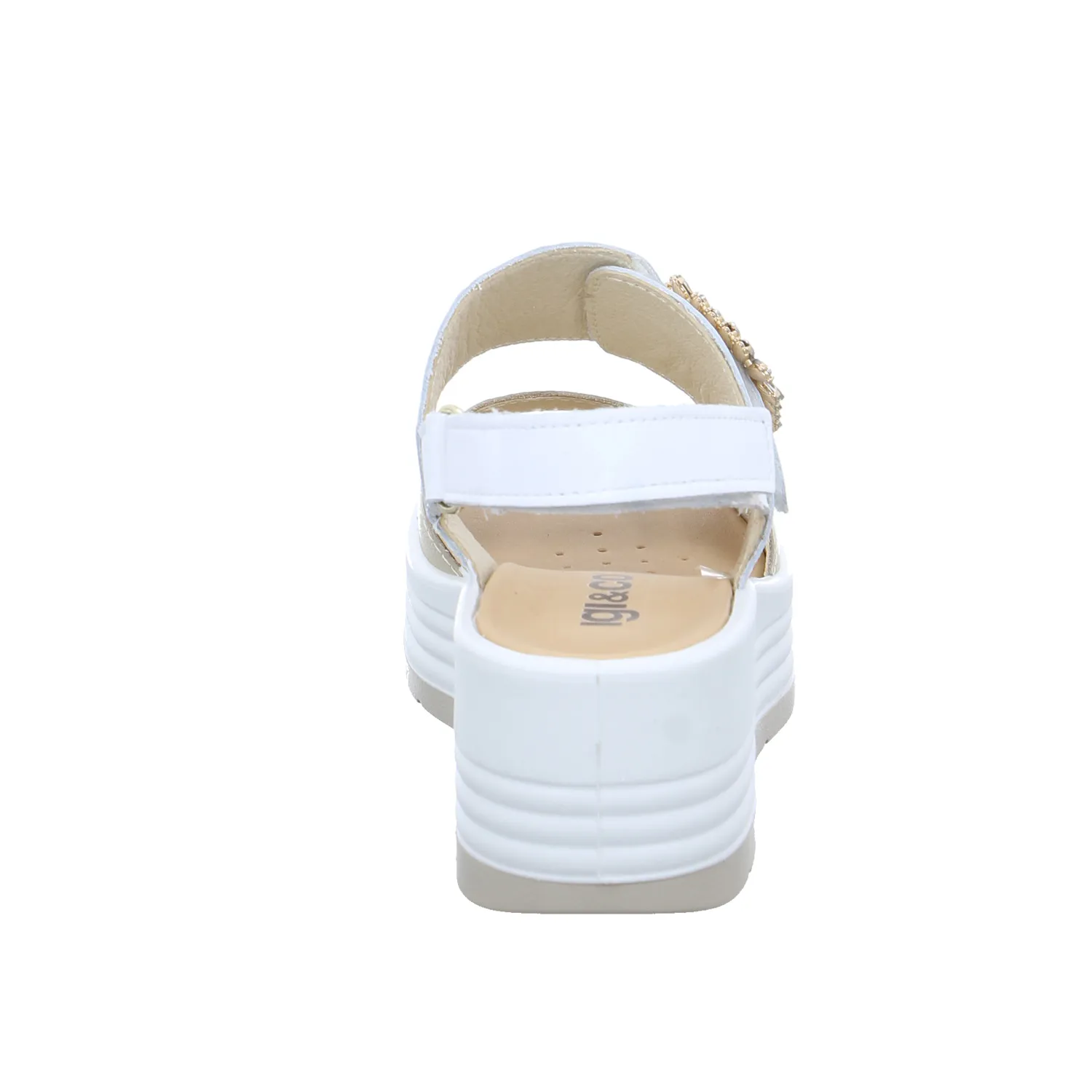 IGI & CO Sandalette Gold Leder
