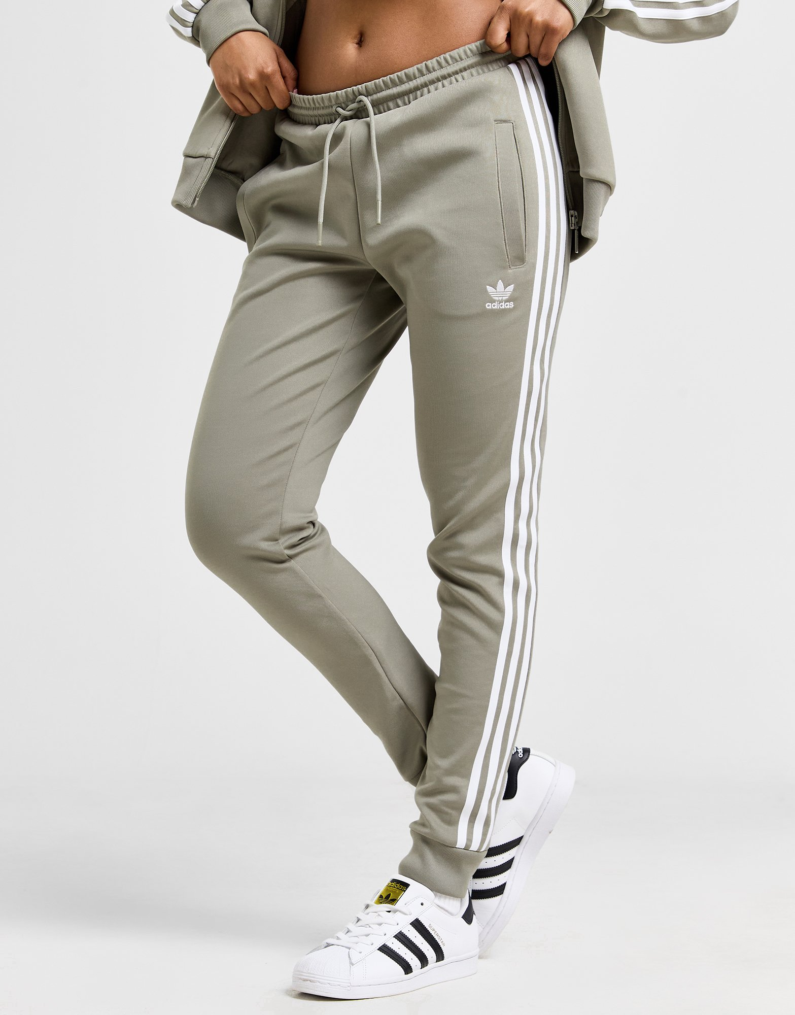 adidas Originals Pantalon de jogging Poly 3 bandes Femme