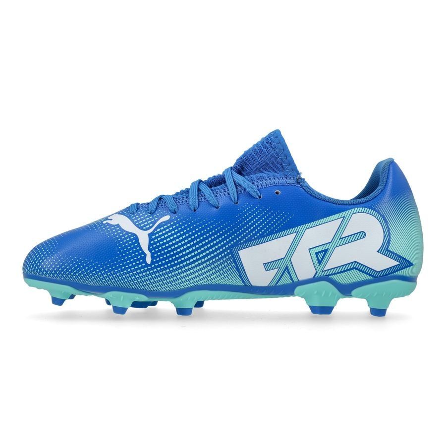 PUMA Future 7 Play FG/AG Formula - Bleu/Menthe/Blanc Enfant