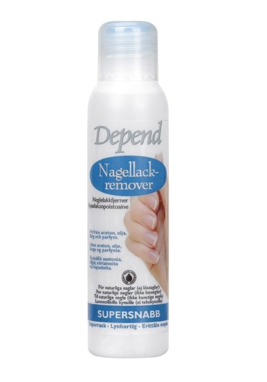 Oil Free Polish Remover Blå